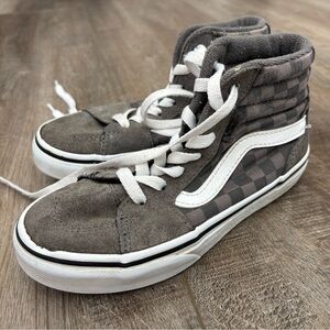 Vans Youth High-Top Sneakers – Gray, Size 13